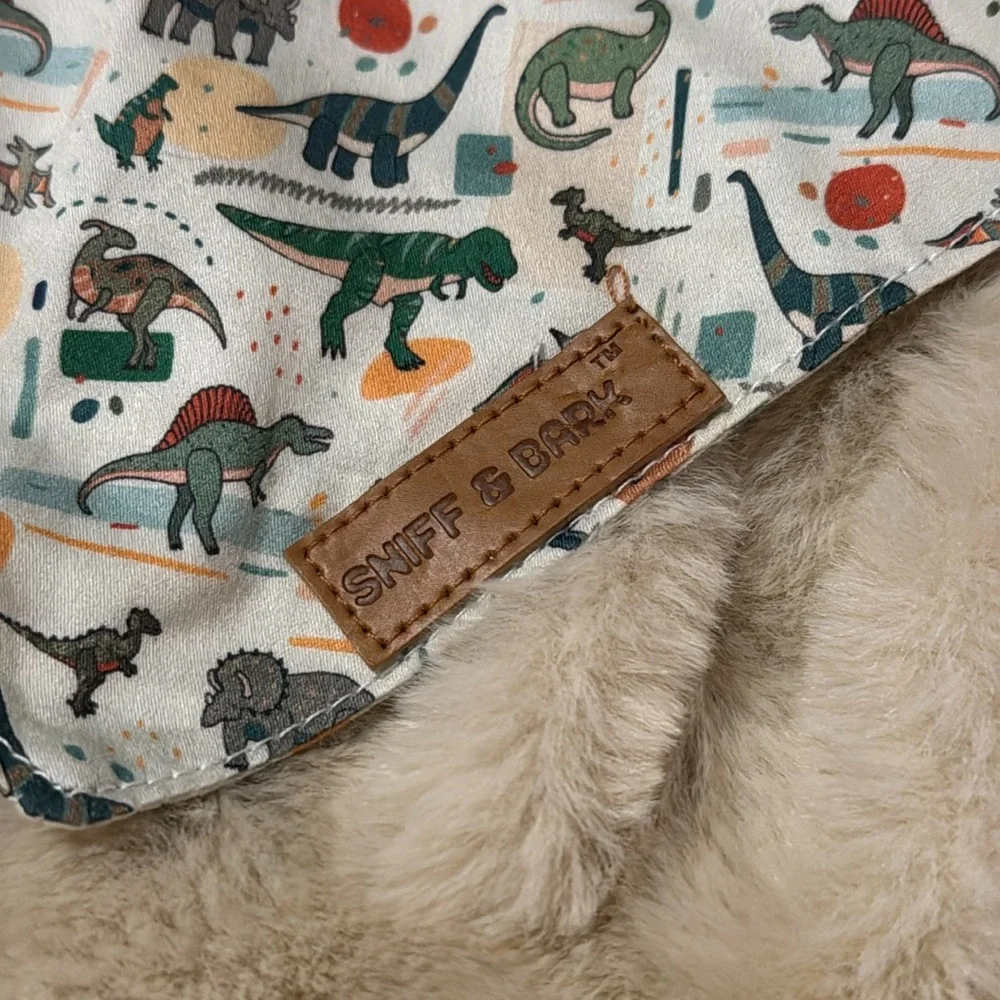 Sniff & Bark Dinosaur Pet Bandana (Large)
